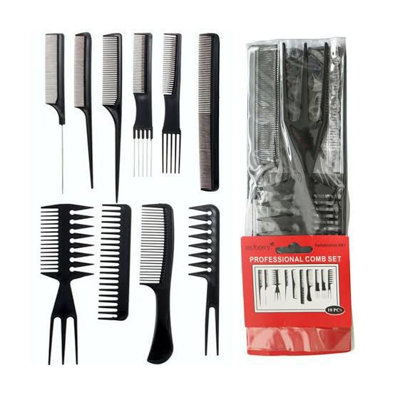 10 pcs Comb Kit